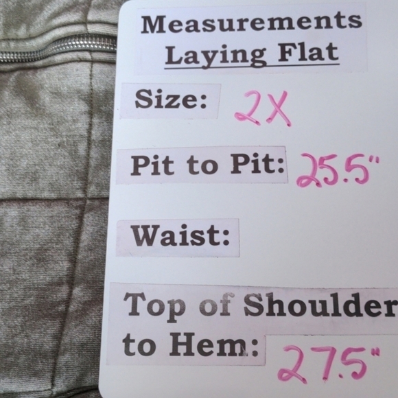 Westbound Quilted Fill Vest in Dark Sage Green size 2X - Picture 7 of 7